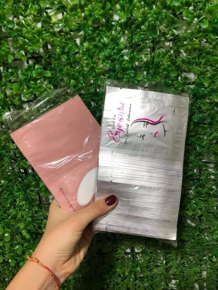 Gelpad stickers eyelash under eyelash extensions type good
