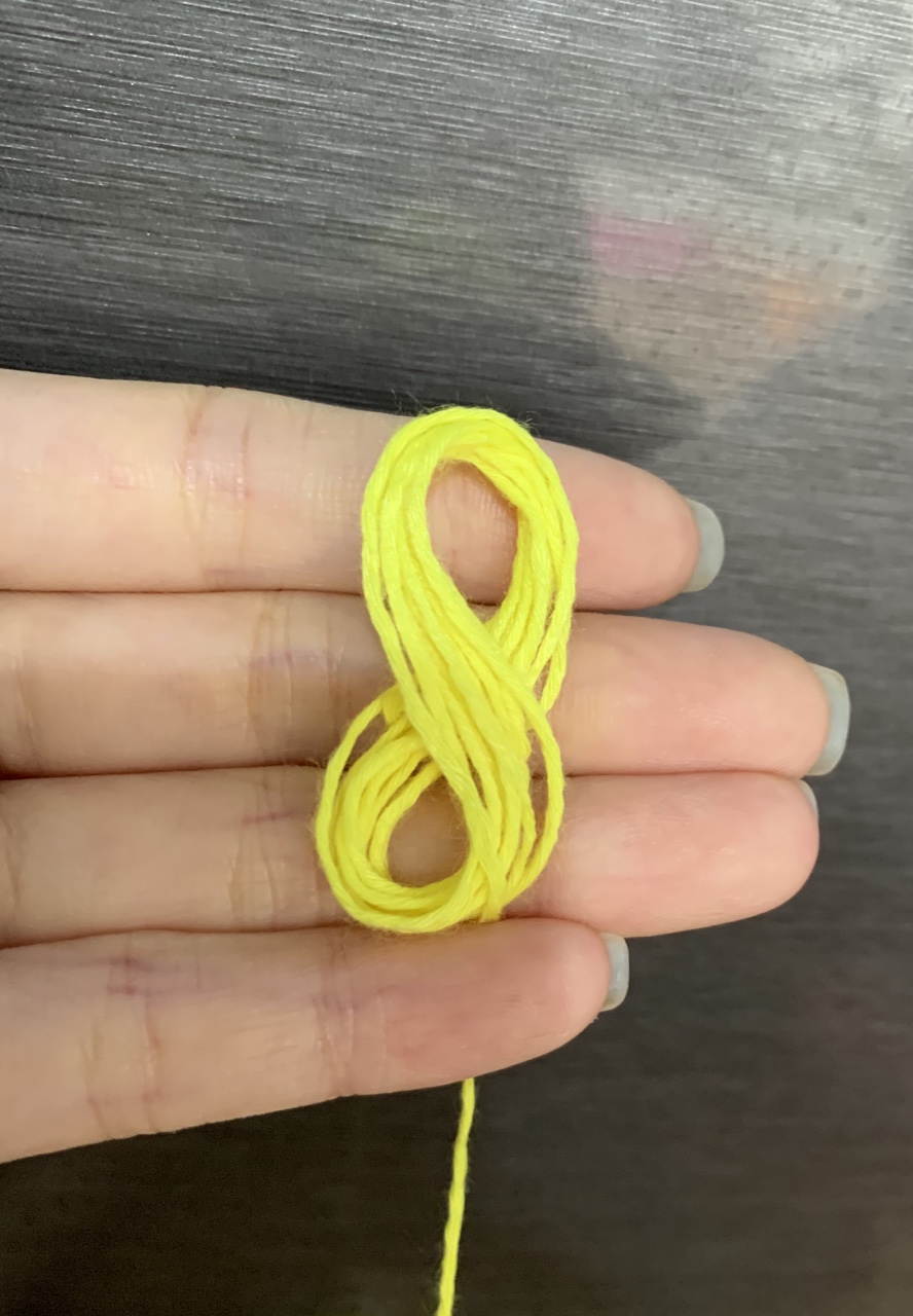 Len cotton vn, sợi to 1mm, không xù