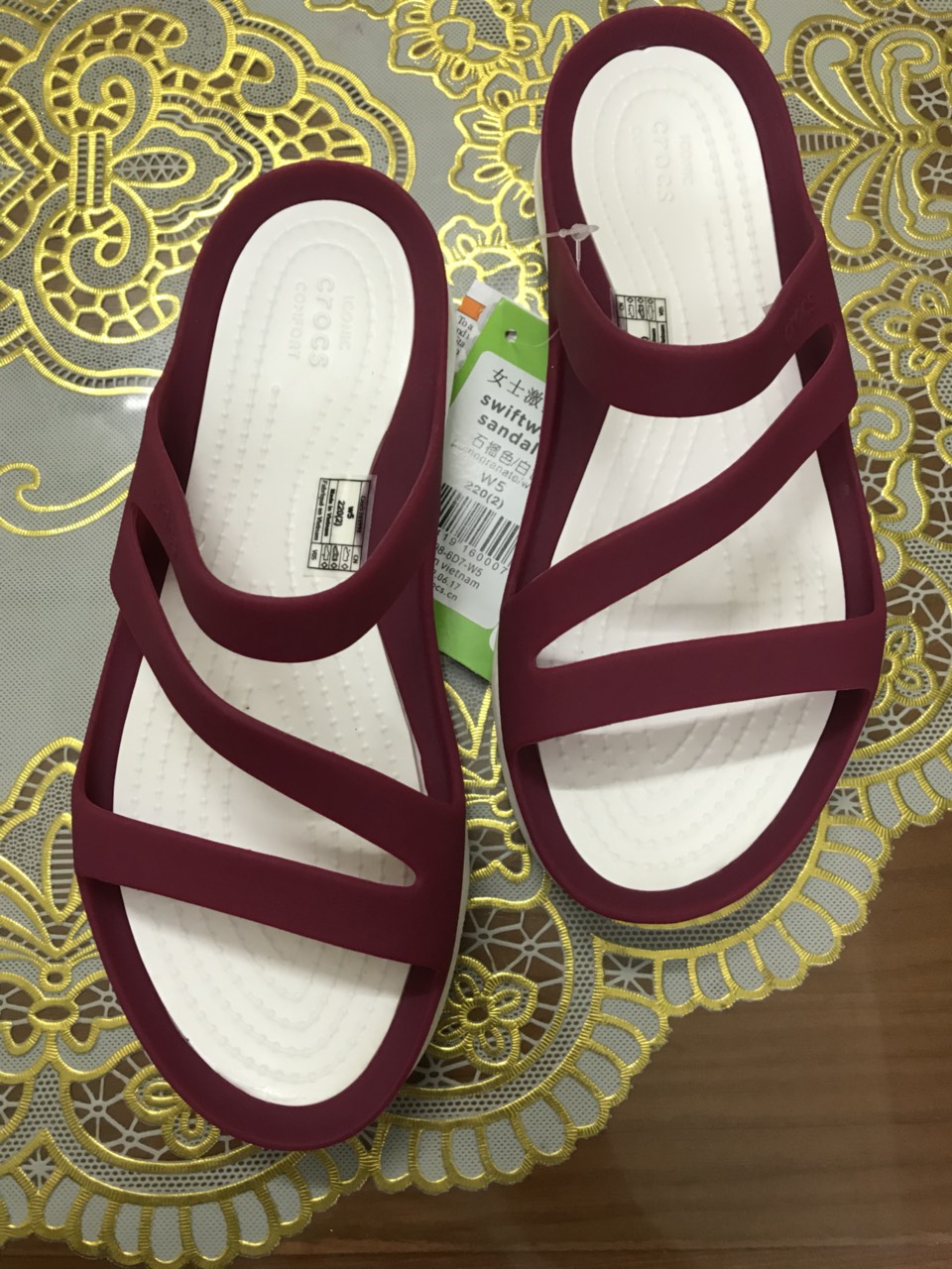 DÉP LÊ SWIFTWATER WAVE-CROCS- CHO NỮ