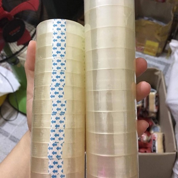 combo 10 cuộn băng keo văn phòng 18 yard