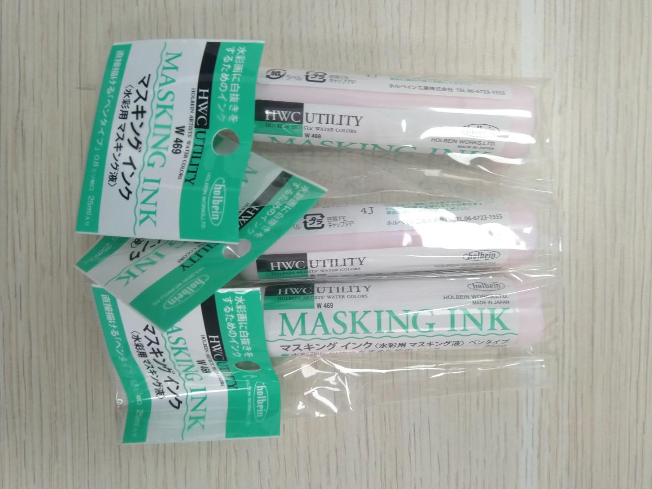 Keo chặn màu masking ink 25ml Holbein