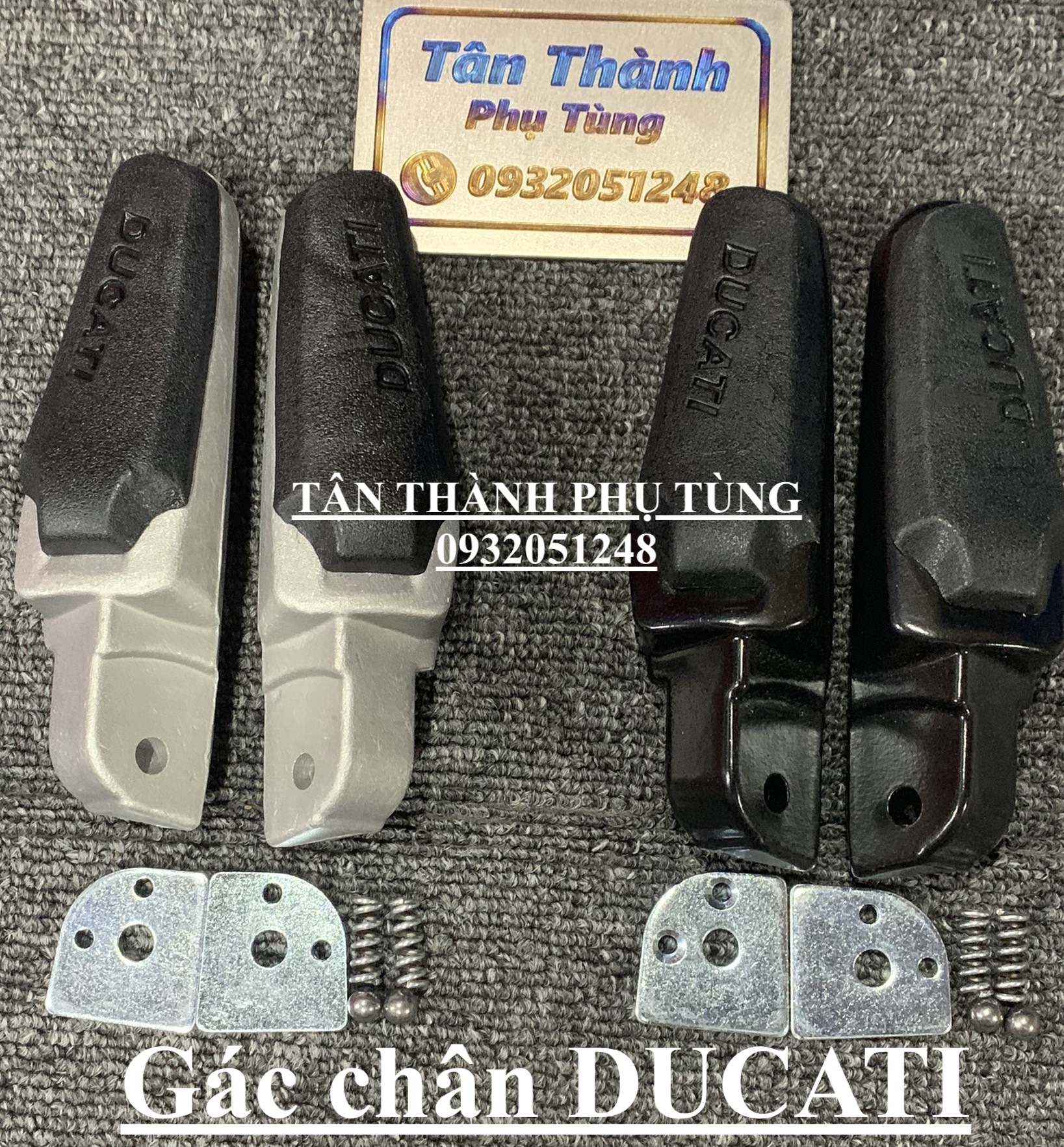 Gác chân DUCATI Honda-Yamaha (gía 1 cặp)