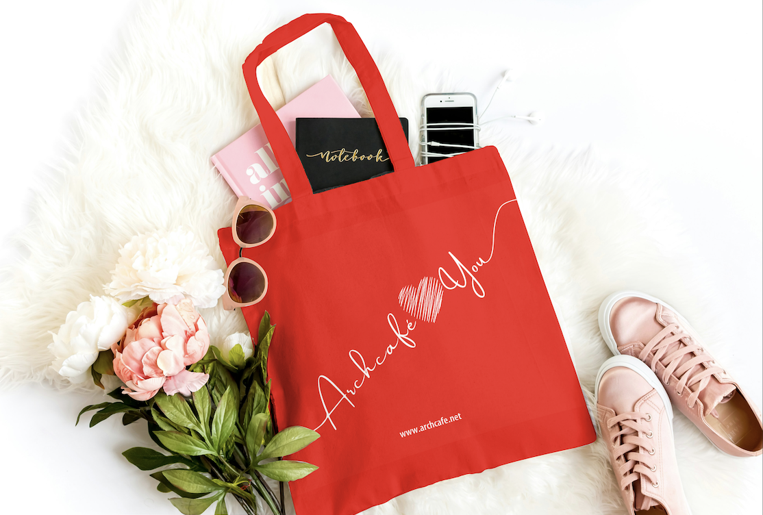 [Hàng tặng không bán] Túi tote Archcafé