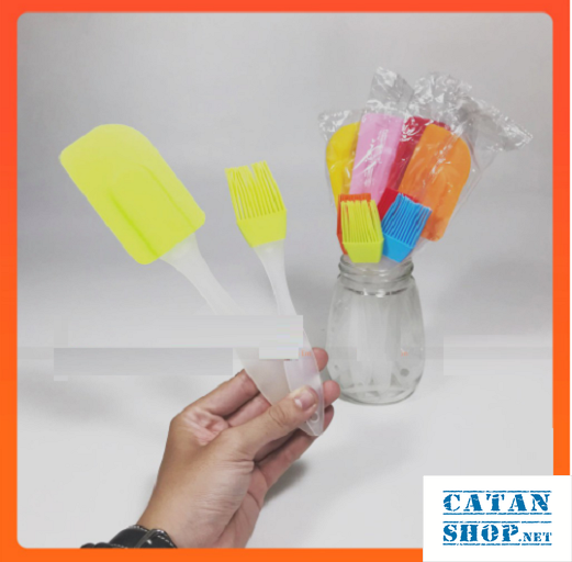 [HCM]Cọ silicon quét dầu gia vịquét mật ong chuyên dụng chất lượng cao an toàn - GD376-Coquetdau (màu ngẫu nhiên)