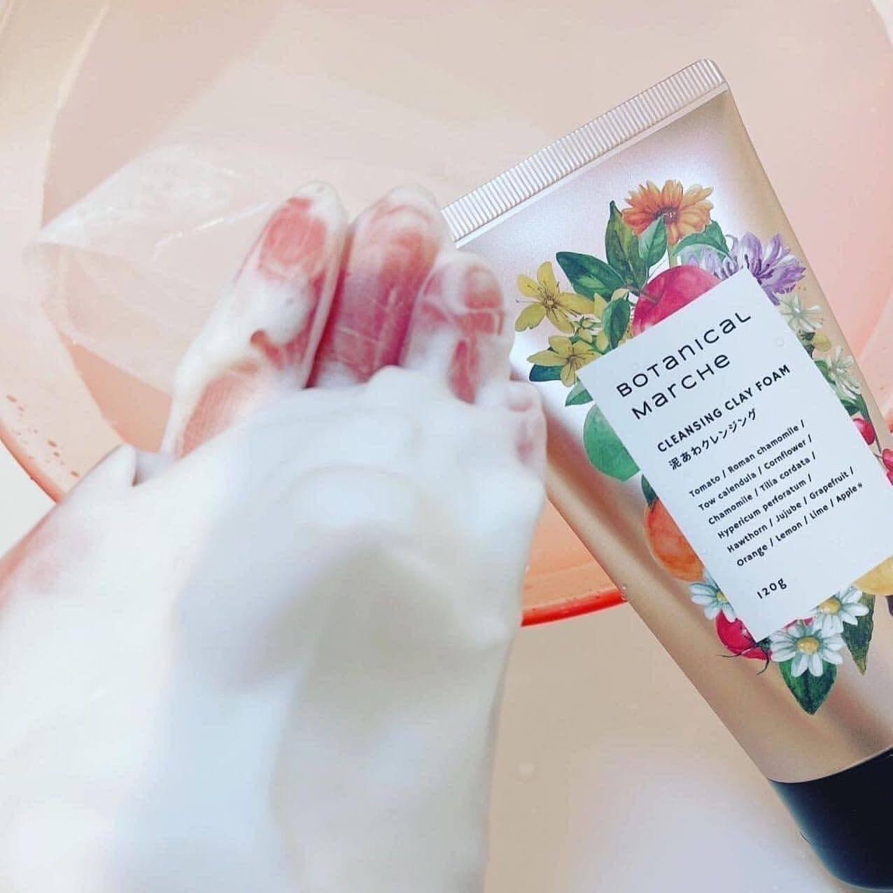 Sữa Rửa Mặt Botanical Marche 120g Nhật Bản