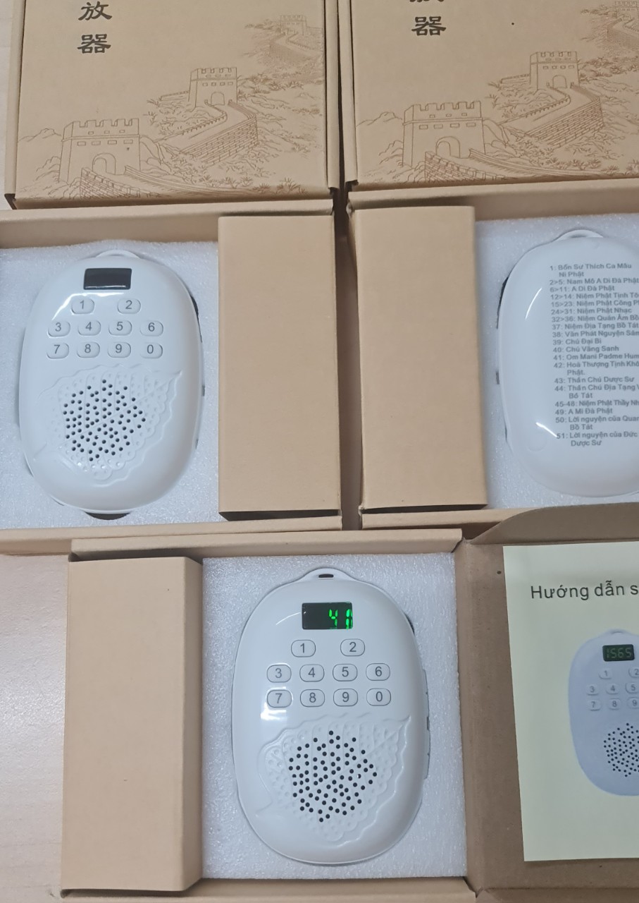 Máy Niệm Phật Lá Bồ Đề 51 Bài