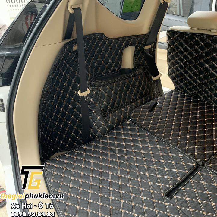 Thảm lót cốp da cao cấp cho xe Mitsubishi Xpander - Full thành