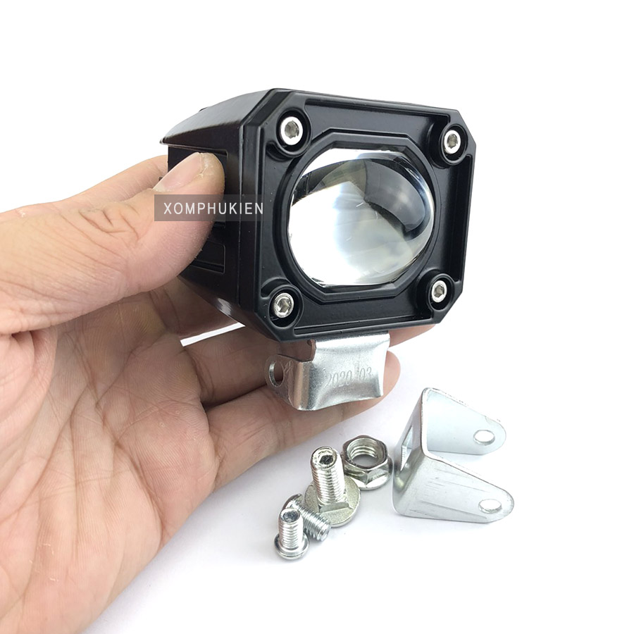 Đèn Trợ Sáng Bi Cầu Vuông 20W
