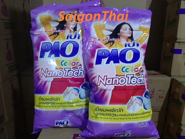 Bột giặt PAO 5 kg Thái Lan - Tím