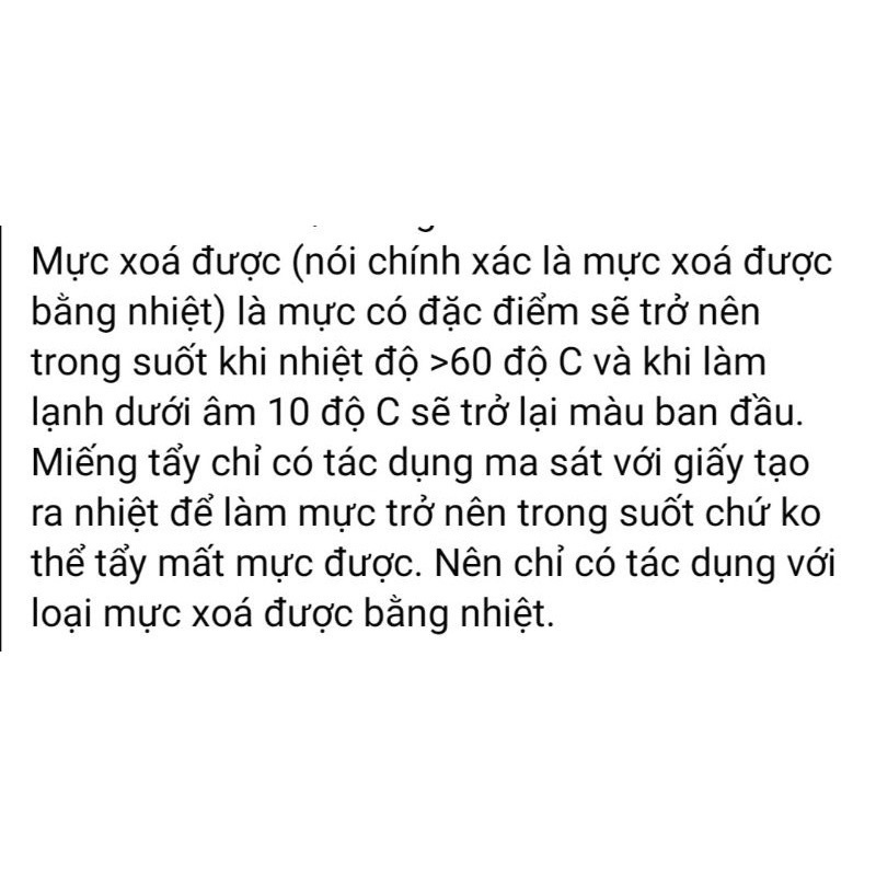 Đầu tẩy bút máy xoá được combo 5 chiếc