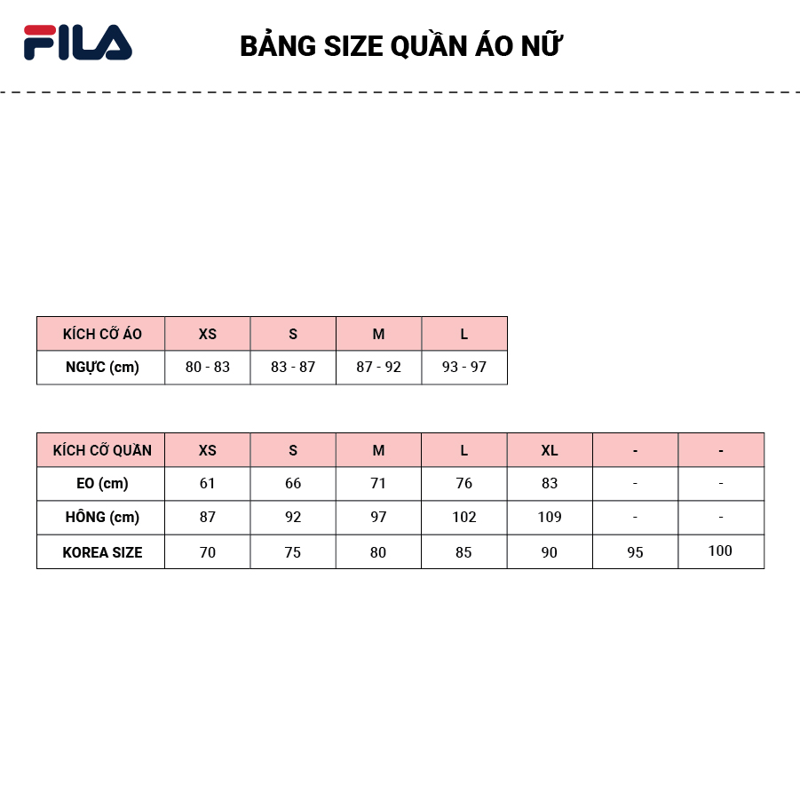 FILA Đầm thời trang nữ FW2OPF2109F-LPU