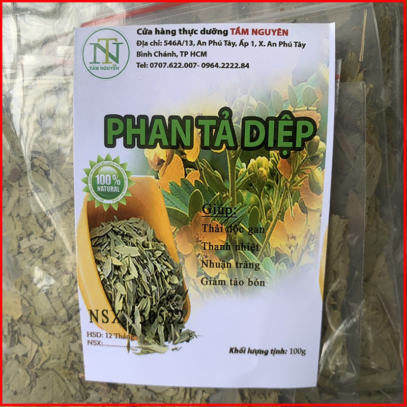 Lá Phan Tả Diệp Sấy Khô Gói 100g