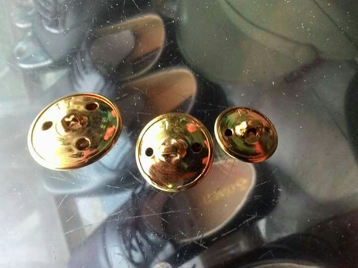 Bộ 10 cúc đồng size ~1,8-2cm để đơm túi  áo vest