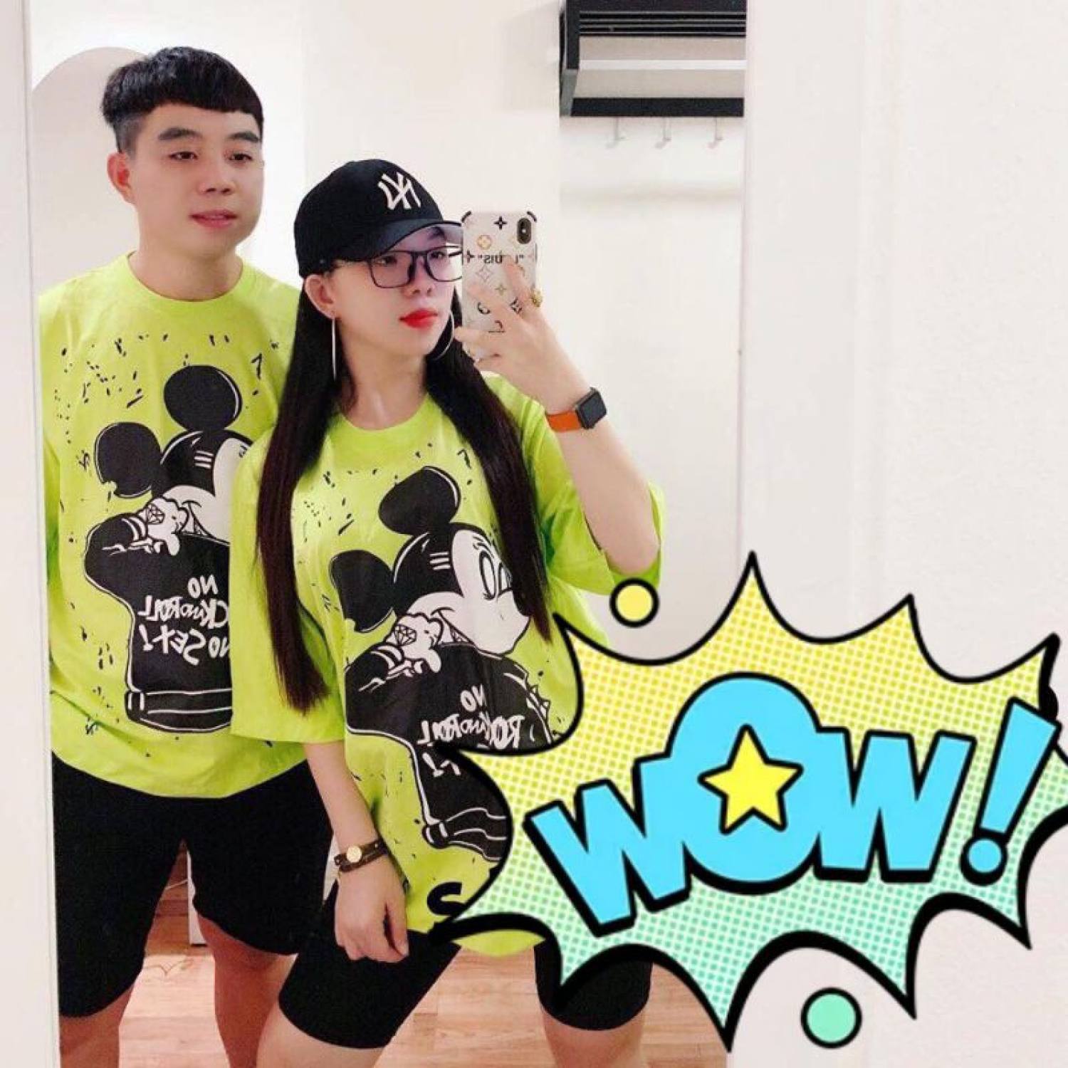Áo phông nữ micky quay lưng HARIQUEEN