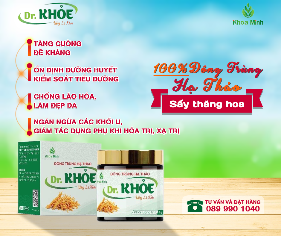 ĐÔNG TRÙNG HẠ THẢO Dr.KHỎE