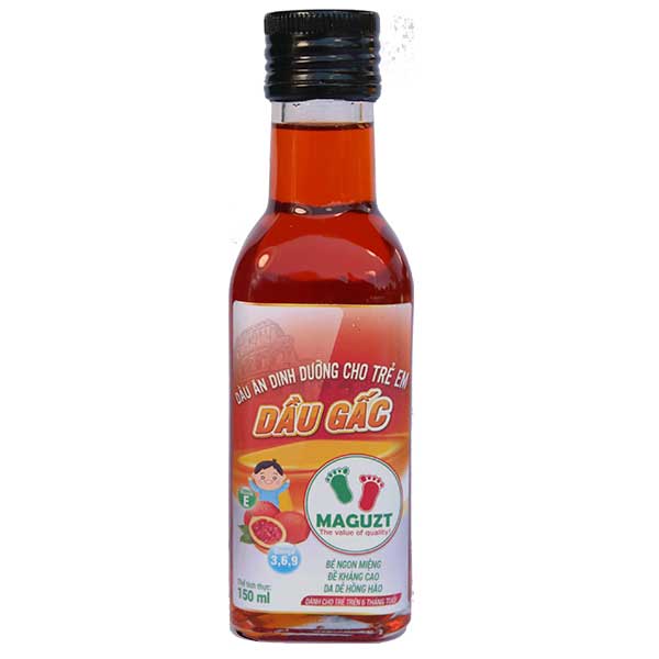 Dầu Gấc Ăn Dặm Cho Bé Maguzt