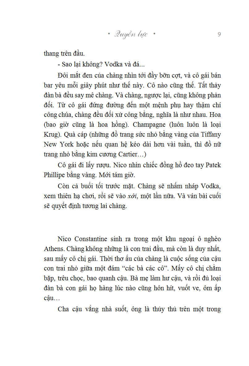 Tiểu Thuyết - Lẳng Lơ