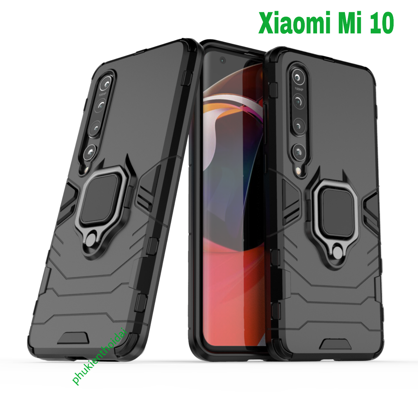 Ốp lưng Xiaomi Mi 10 / 10 Pro Iron Man Iring chống sốc chống va đập mạnh cao cấp
