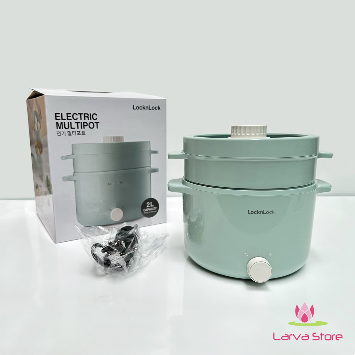 Nồi điện đa năng Lock&lock EJP156MIT 2L - Màu Mint (EJP156)
