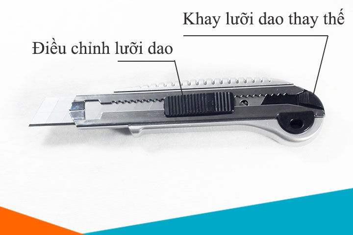 Dao Rọc Giấy Linbon LB005A (Kèm 5 Lưỡi Dao)