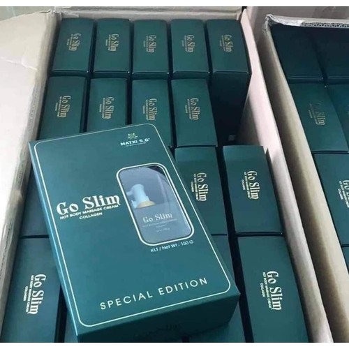 Kem tan mỡ Goslim (Tặng kèm đai nịt bụng cao cấp)