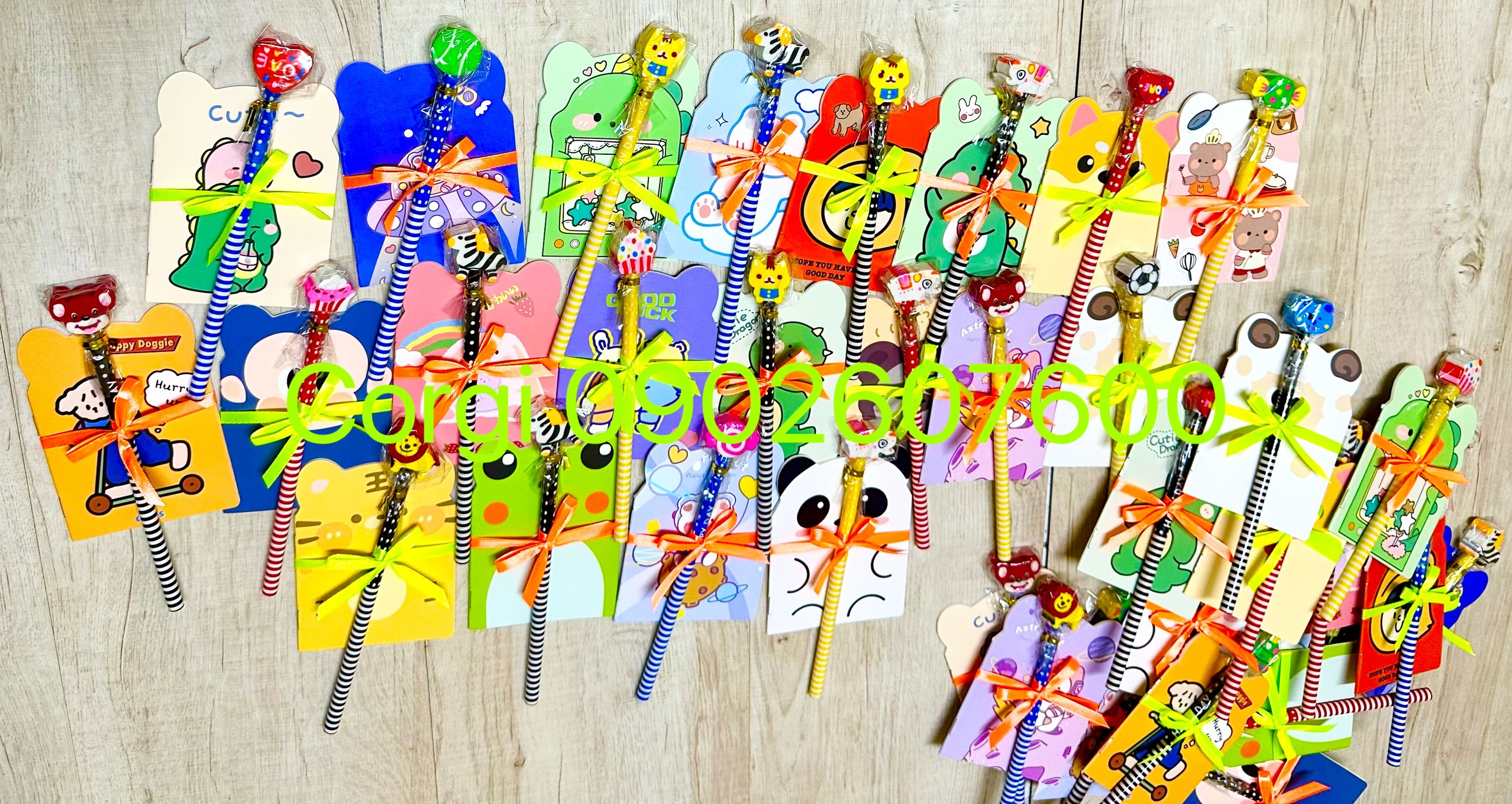Set Quà Siêu Rẻ Dưới 10K - Đồ Dùng Dạy Học Corgi