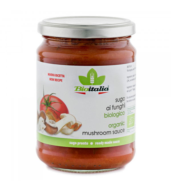 BioItalia organic mushroom sauce 350g