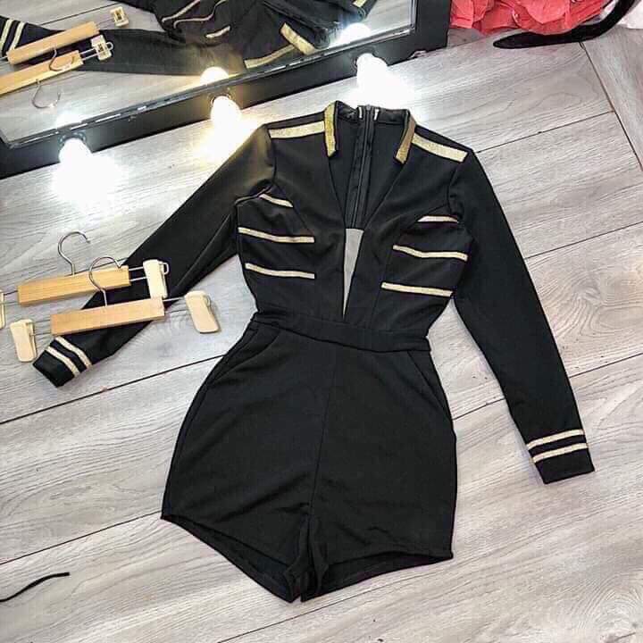 [HCM]Jum Short Tay Dài Phối Màu Y Hình
