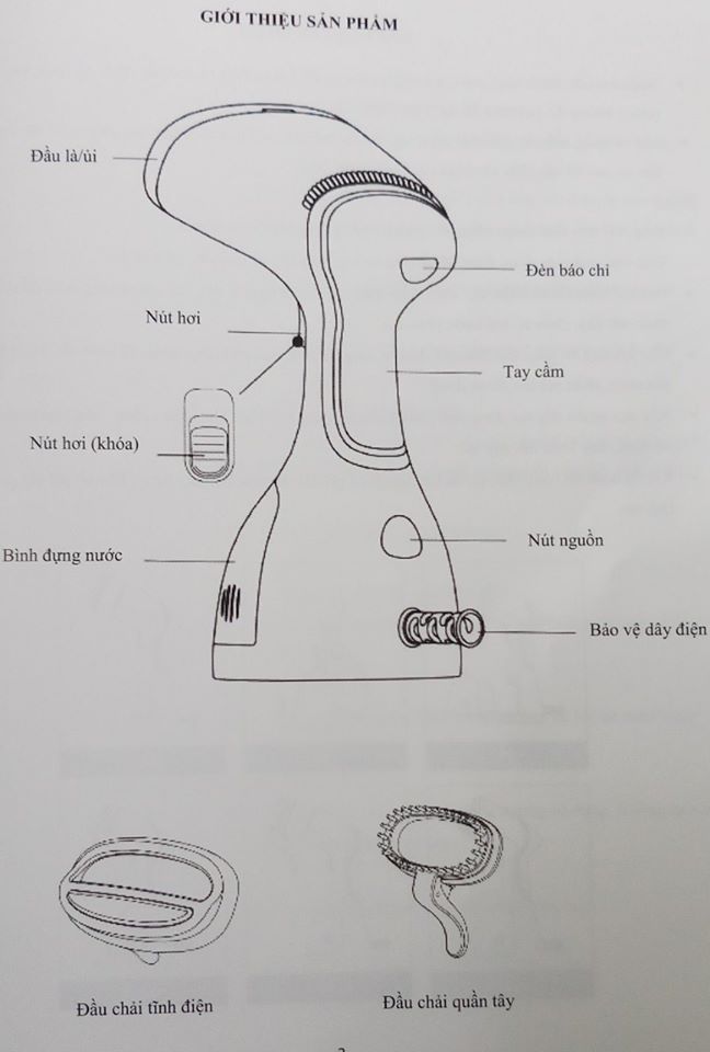 BÀN LÀ HƠI NƯỚC CẦM TAY LOCK&LOCK ENI241
