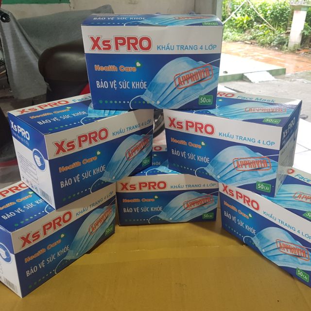 [HCM]Khẩu trang y tế XSPro - XANH