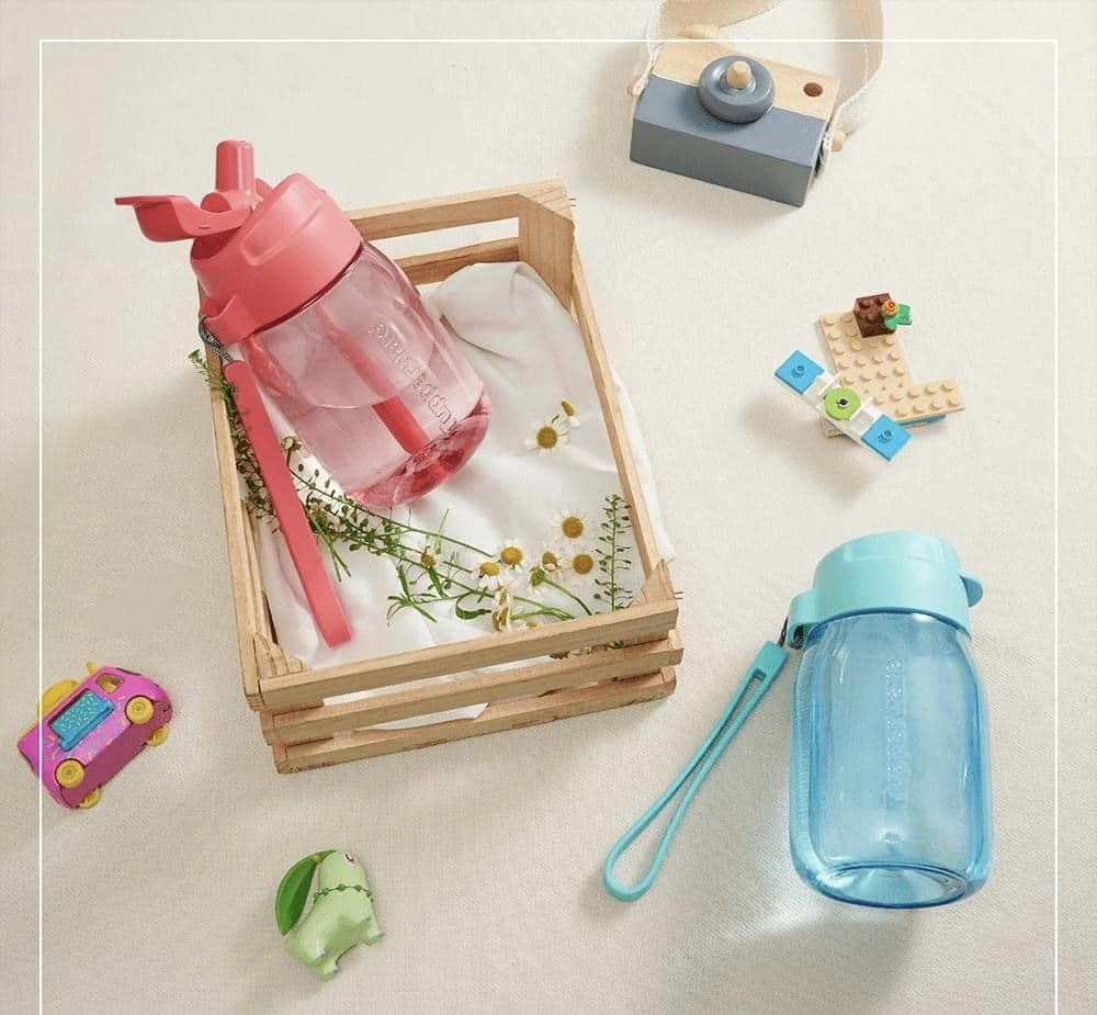 Bình Nước Mini Lohas with Straw 350ml Tupperware