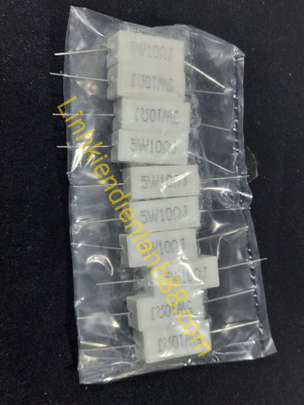 10 cái trở sứ 10r 5w 5% mới !