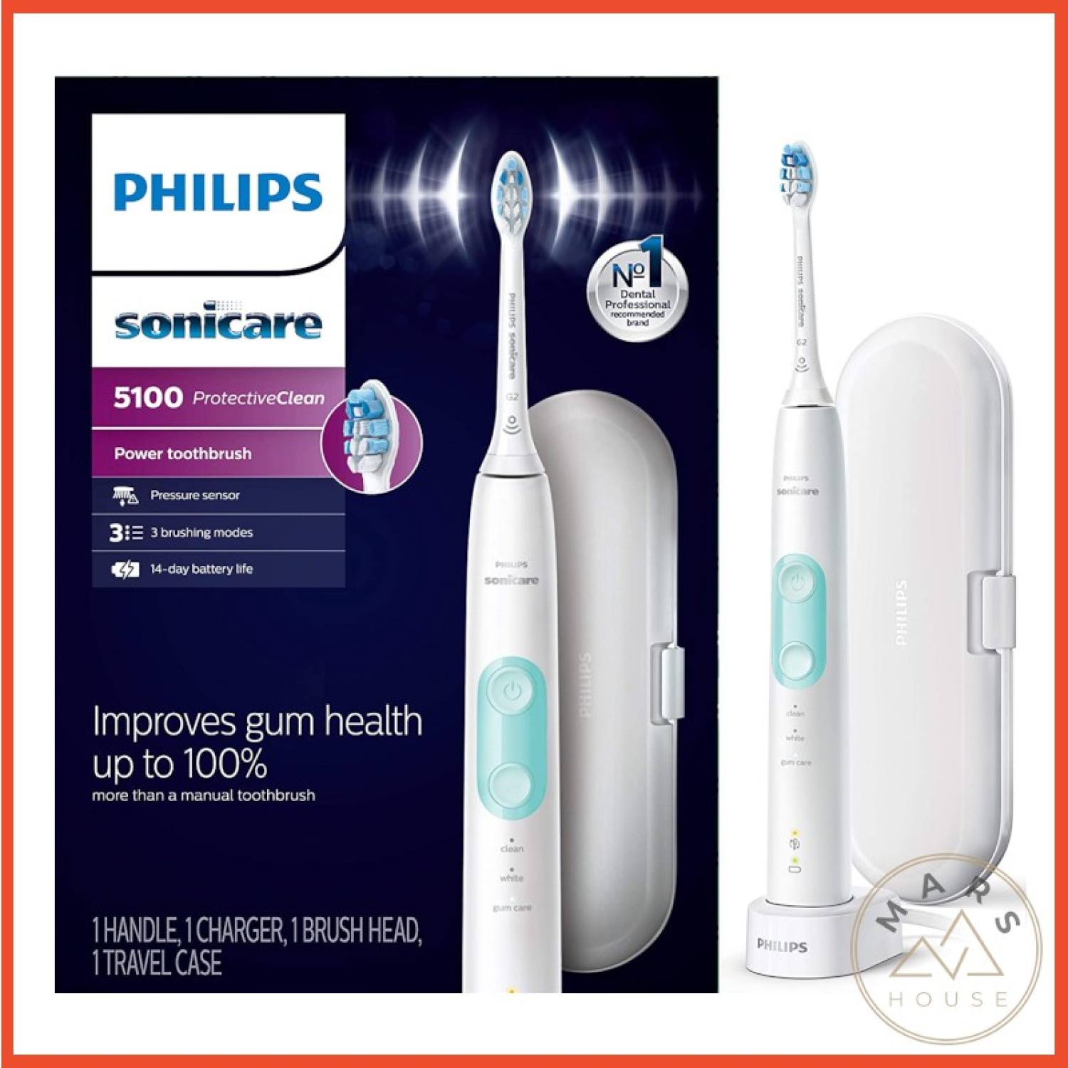 Bàn chải đánh răng điện Philips Sonicare 5100