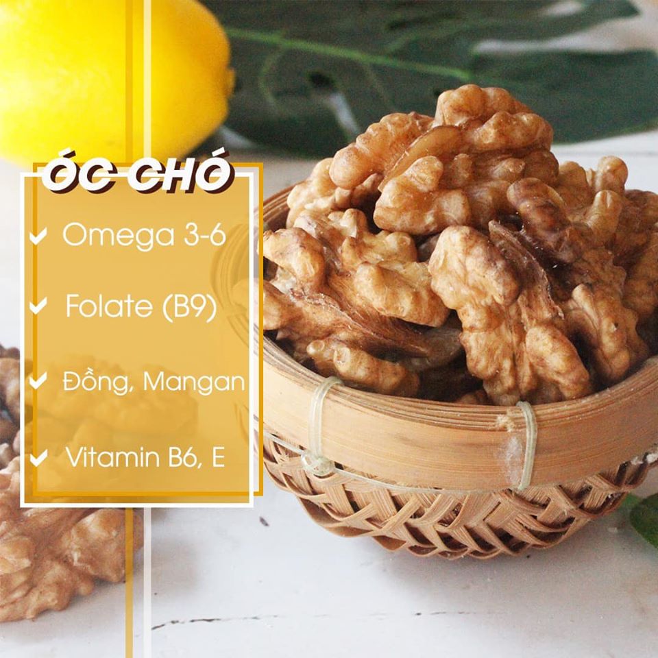 Túi 500gr QUẢ ÓC CHÓ Nhân vàng