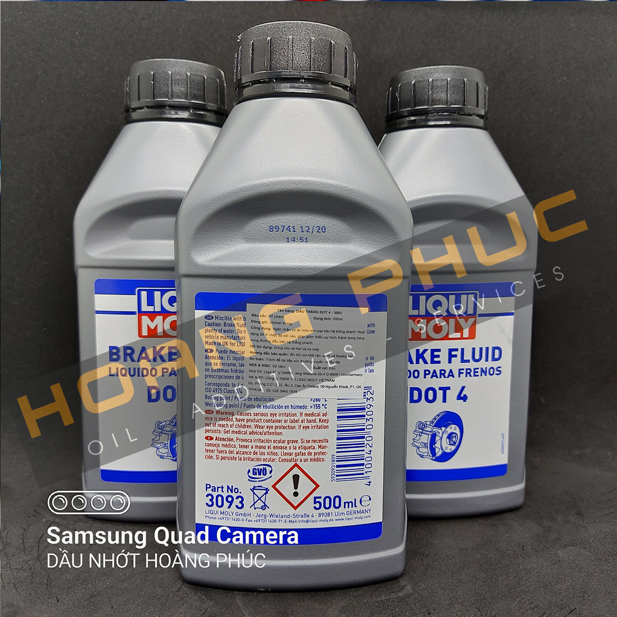 Dầu thắng LIQUI MOLY Dot 4 500ml