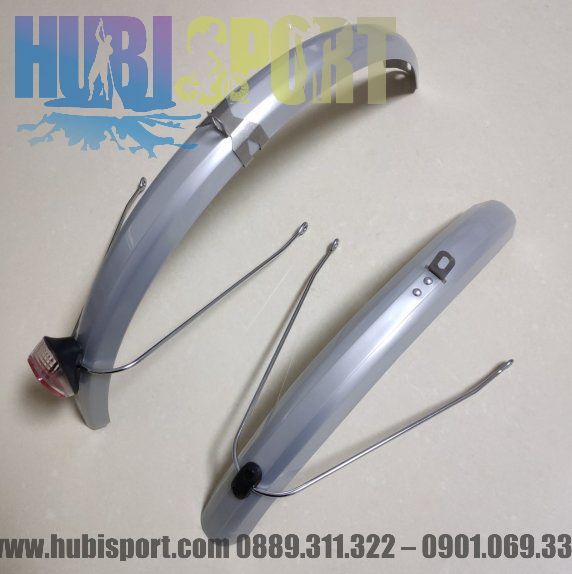 Chắn bùn gắn đèn phản quang cho xe bánh 20.