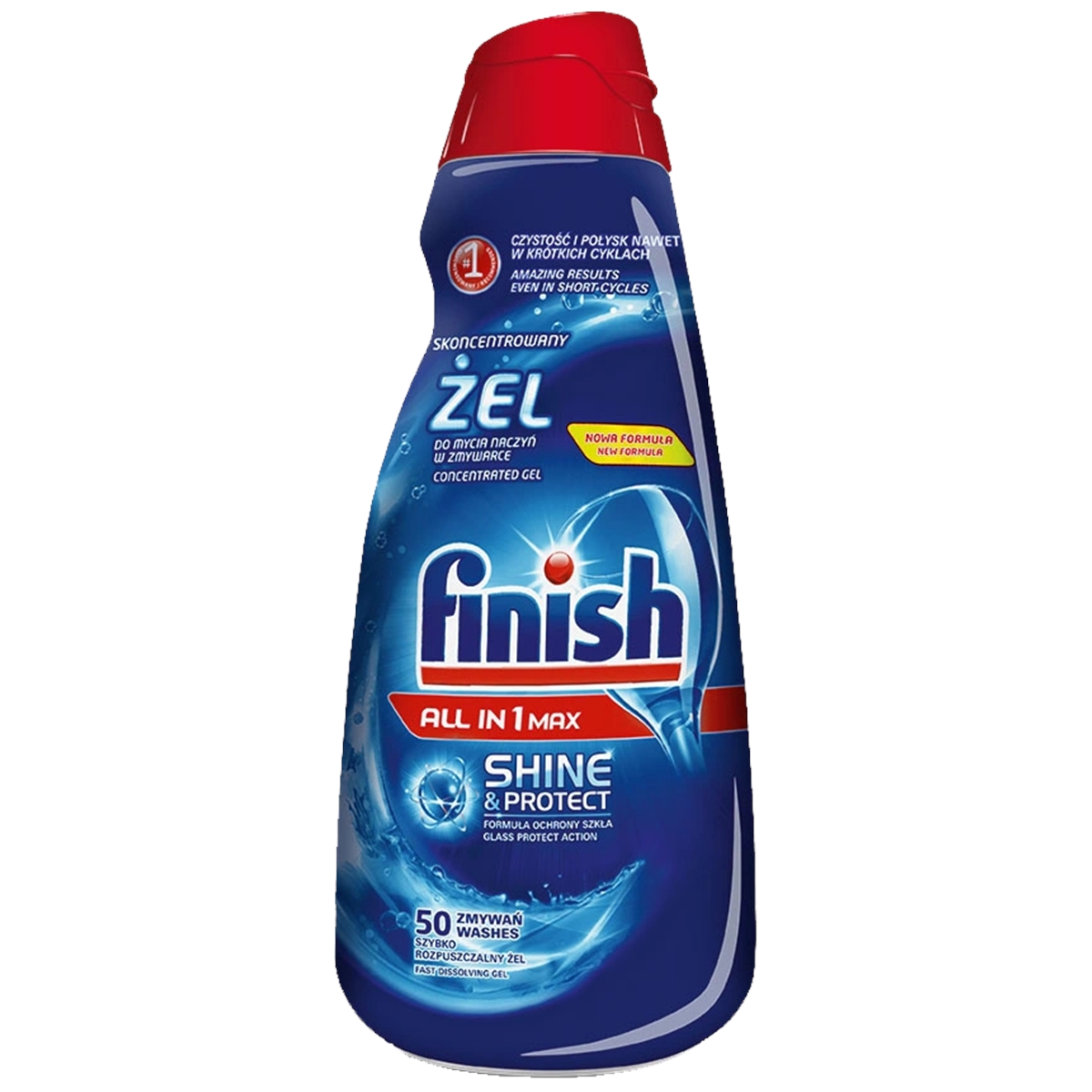 [Chính hãng] Gel rửa bát Finish All in 1 Max - 650ml