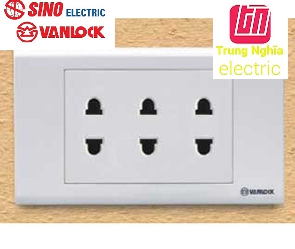 Mặt Ổ Cắm 3 Lỗ S18 - SINO