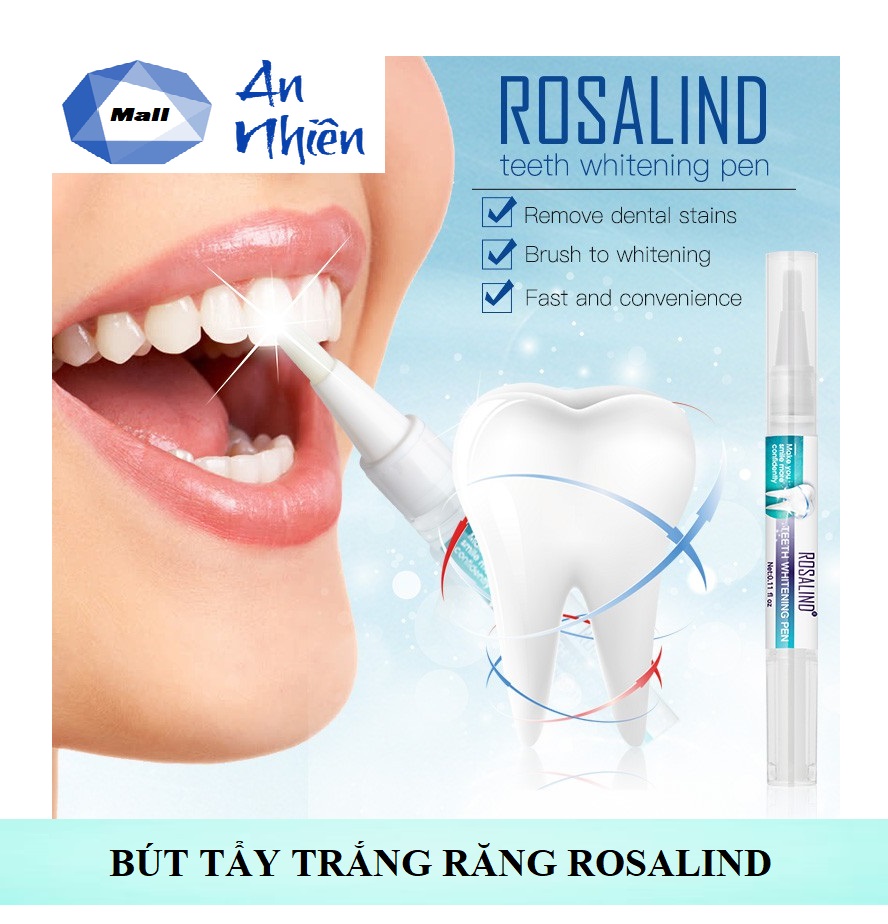 [HCM]Bút Tẩy Trắng Răng ROSALIND - Mẫu mới