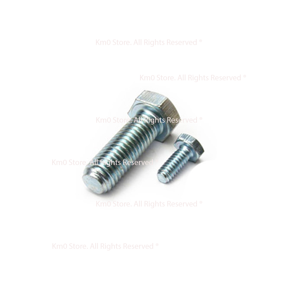 Set 10 bulong đầu lục giác size m5 thép mạ kẽm m113203