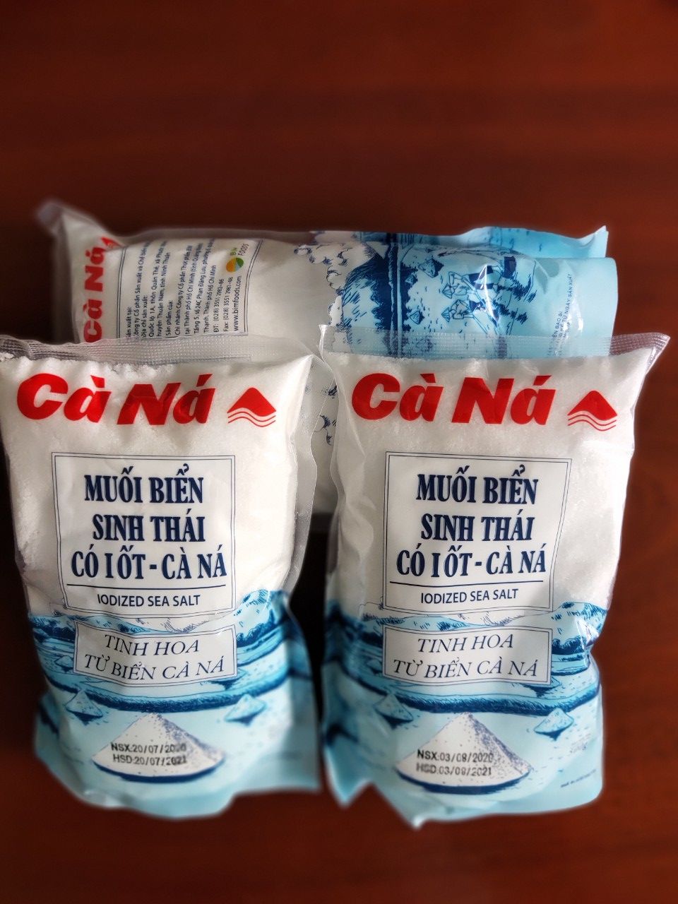 Muối i-ốt Cà Ná 500g (DATE LUÔN MỚI)