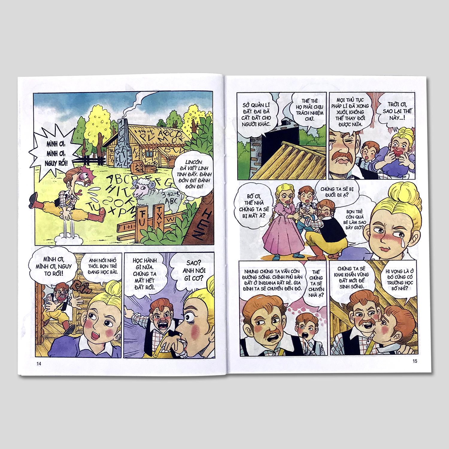 Danh Nhân Thế Giới - Truyện tranh Comic (Bộ 10 Cuốn)