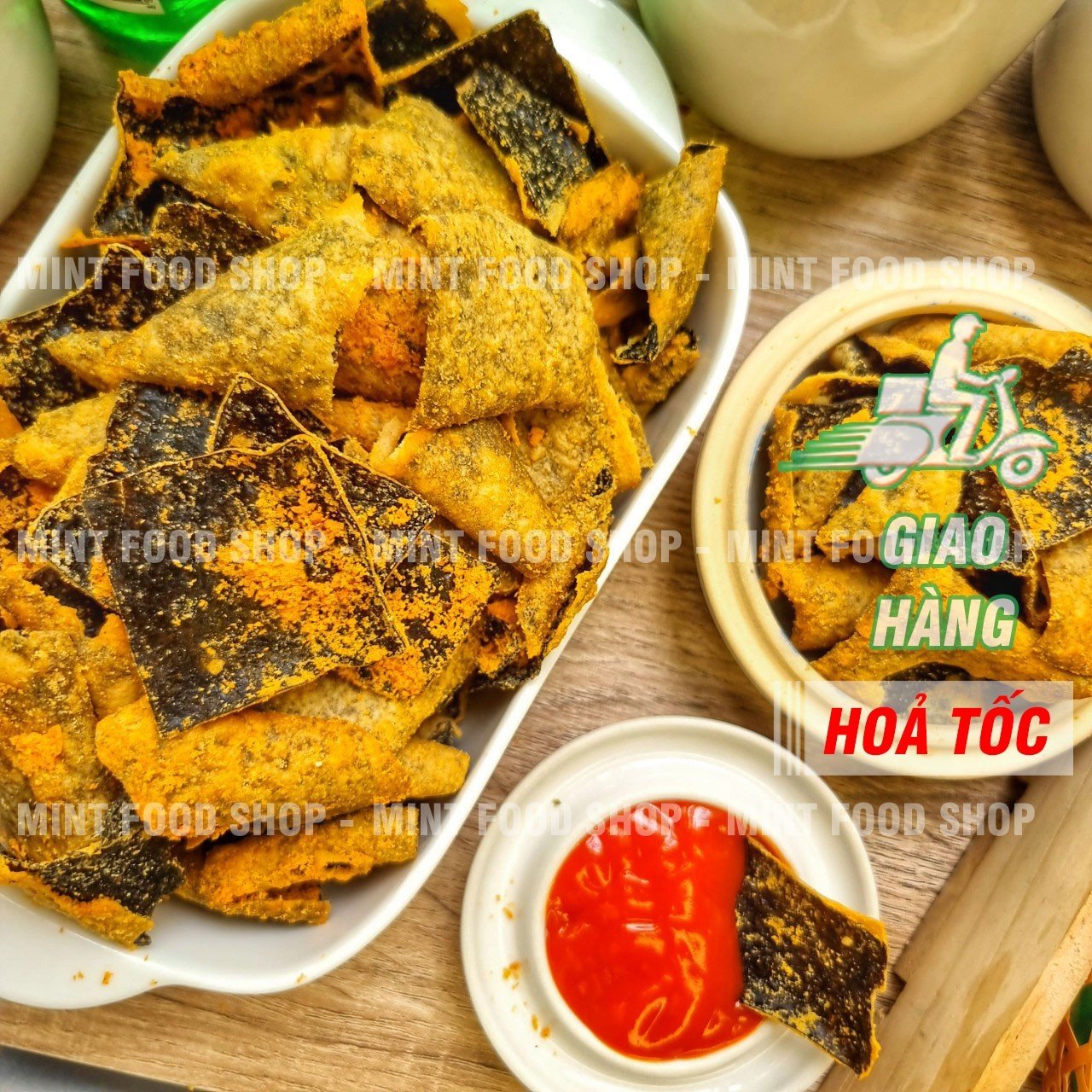Rong Biển Trứng Muối Hàn Quốc Lon 150gr