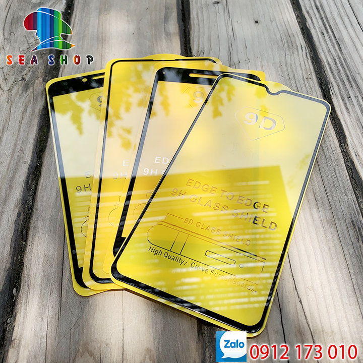 Kính cường lực Samsung Galaxy A full màn hình 9D / Kính cường lực Samsung: A10, A12 5G, A22 ,A02S ,A10S, A20, A20S, A30, A30S, A40, A40S, A50, A50S, A60, A70, A70S, A80, A80S, A90, A72, A51, A71, A32 5G... tràn màn hình