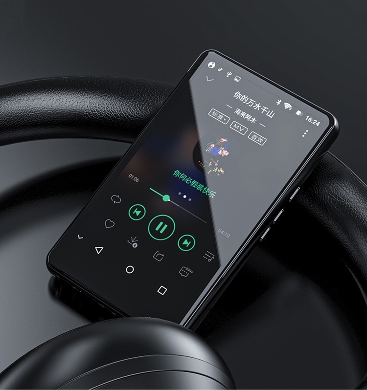 Máy nghe nhạc trực tuyến MP3 RUIZU H6 Màn hình cảm ứng Kết nối Wifi Bluetooth Dung lượng 8GB