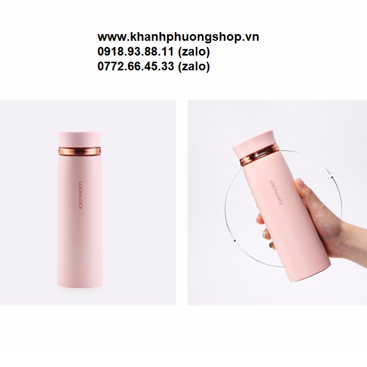 Bình giữ nhiệt lock&lock 390ml - bình giữ nhiệt inox Locknlock