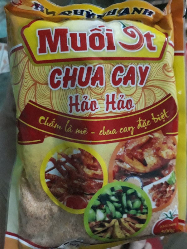 MUỐI ỚT CHUA CAY HẢO HẢO 500GR