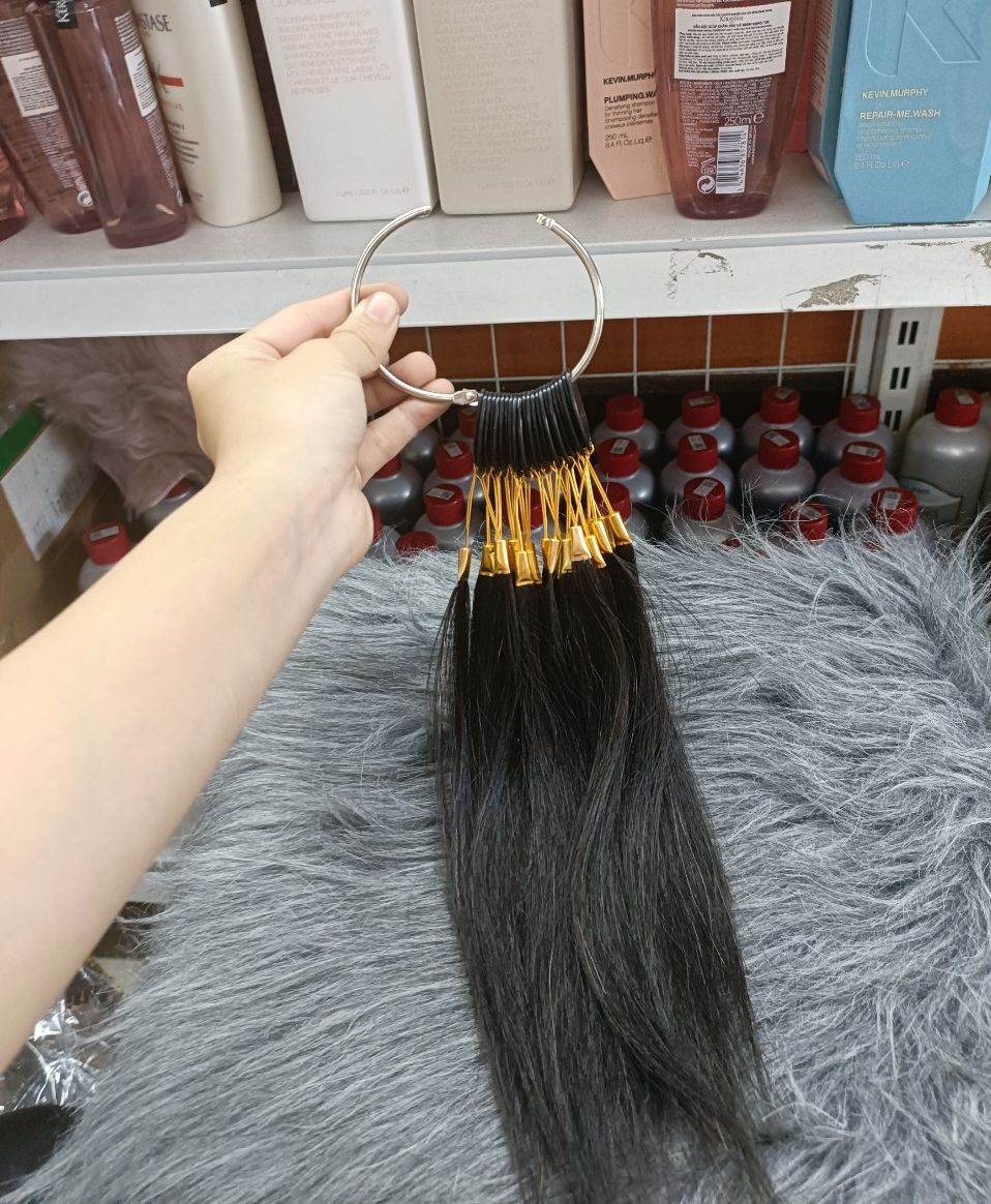 Tóc Thật Dùng Để Test Màu Nhuộm (Tép)