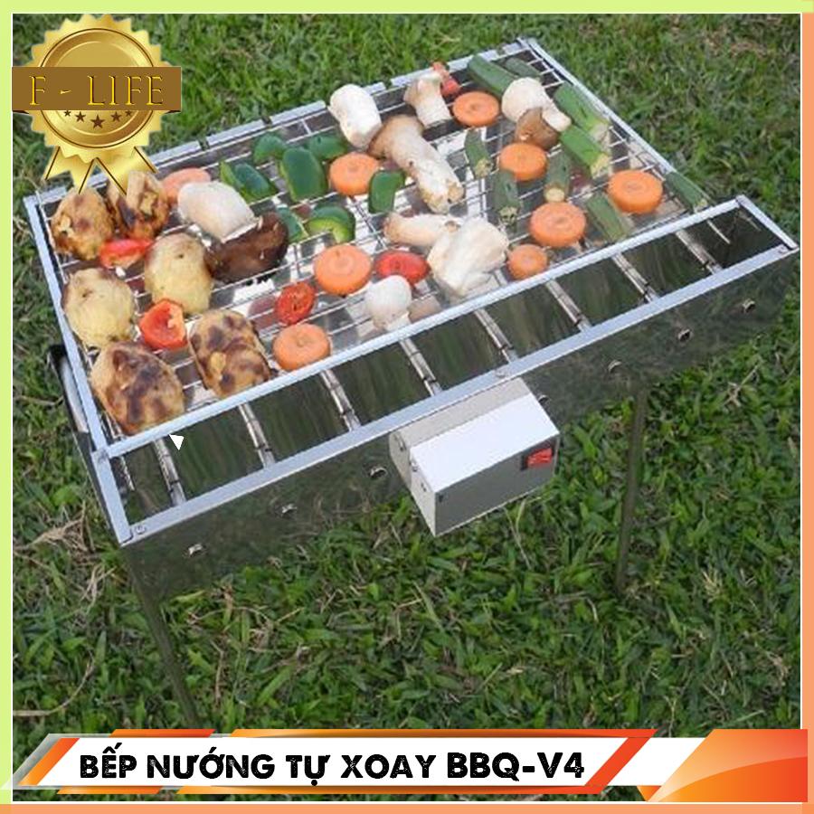 Bảng giá Bếp nướng tự xoay BBQ,V4 di động đi mọi nơi,nướng mọi lúc.Đặt lên tự chín,không cần phải xoay thủ công bằng tay Điện máy Pico