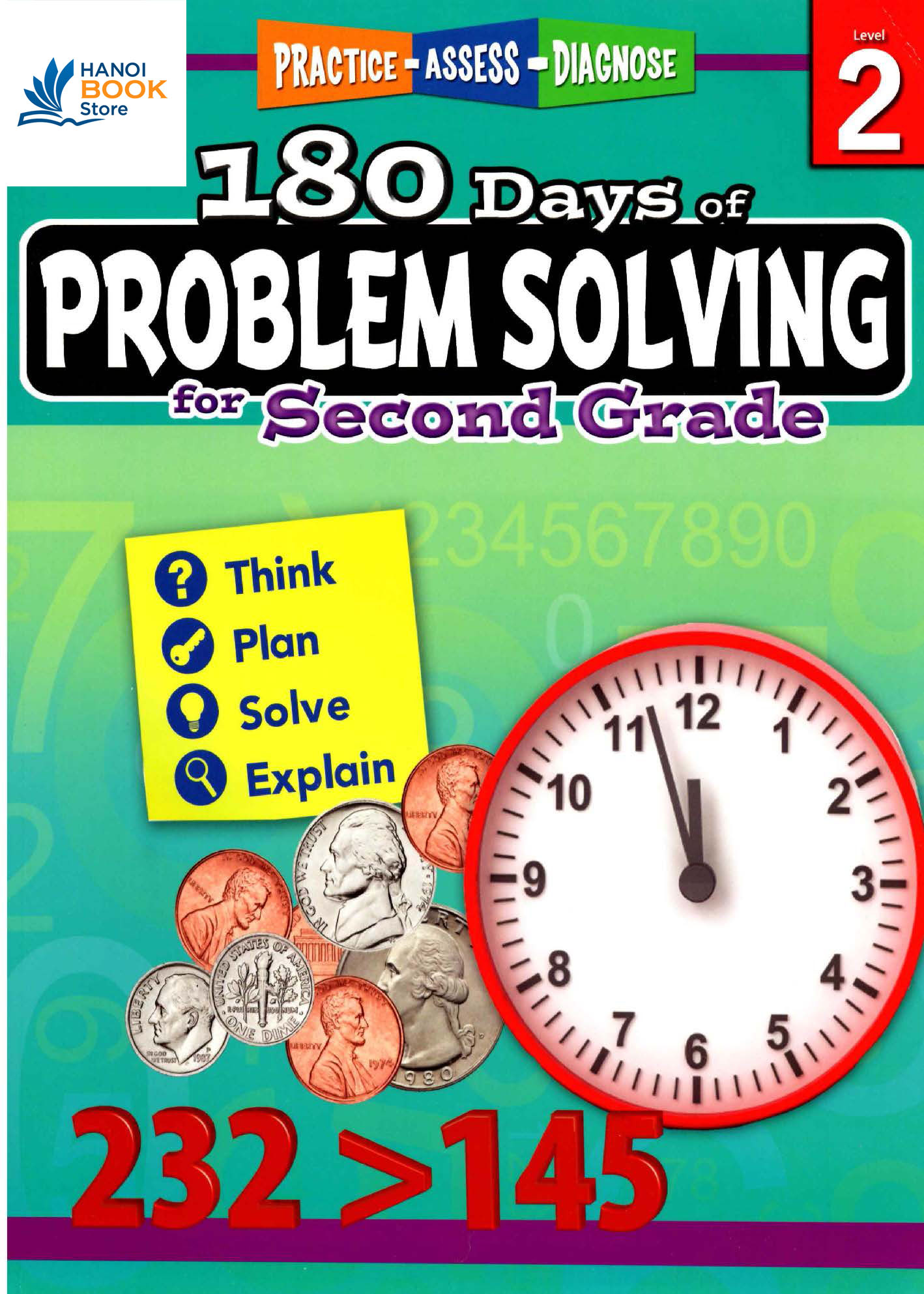 180 days of problem solving for kindergarten level k-6